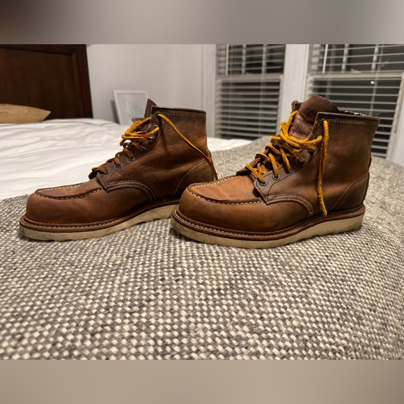 Redwing 6 inch moc. Worn twice.size 9.5 - Picture 7 of 7